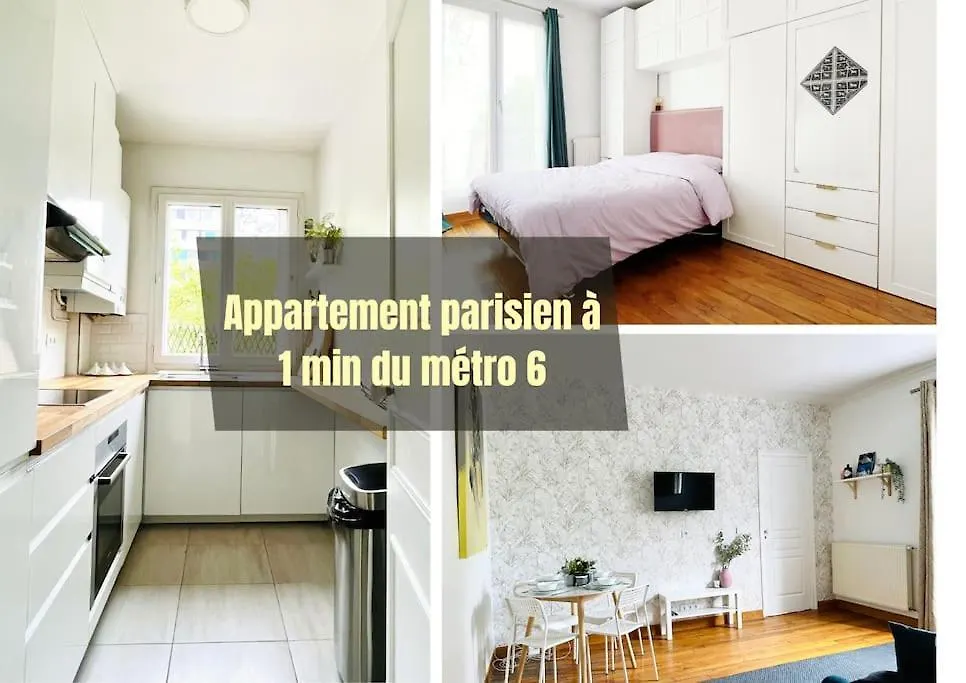 Paris Appartement A 2 Pas Du Metro